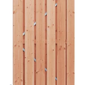 Redvision geschaafde plankendeur op verstelbaar stalen frame – 1,6 x 10 x 190 cm