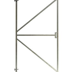 Verstelbaar stalen poortframe , 180 x 100 cm, vuurverzinkt.