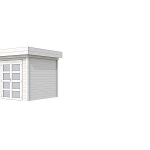 Vuren Topvision Kolibri, 250 x 250 cm, wit gespoten.