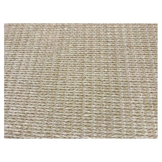 Harmonicadoek HDPE 290 x 300 cm, incl. bevestigingsmaterialen, gebroken wit.