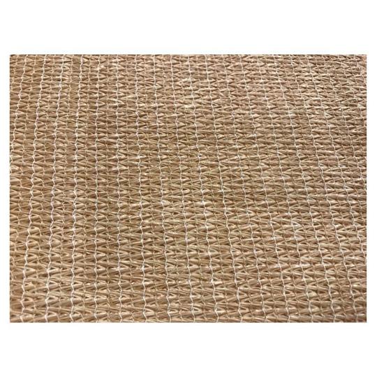 Harmonicadoek HDPE 290 x 400 cm, incl. bevestigingsmaterialen, zand.