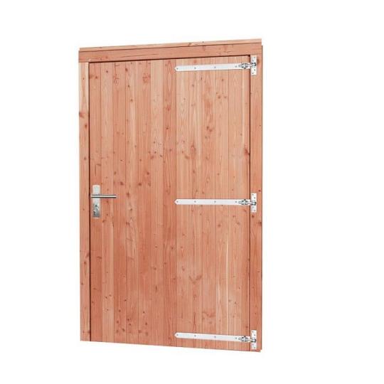 Redvision enkele deur inclusief kozijn extra breed en hoog, rechtsdraaiend, 119 x 209 cm.