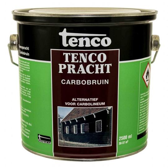 Tenco pracht carbobruin transparant zijdeglans bruin 2.5 l.