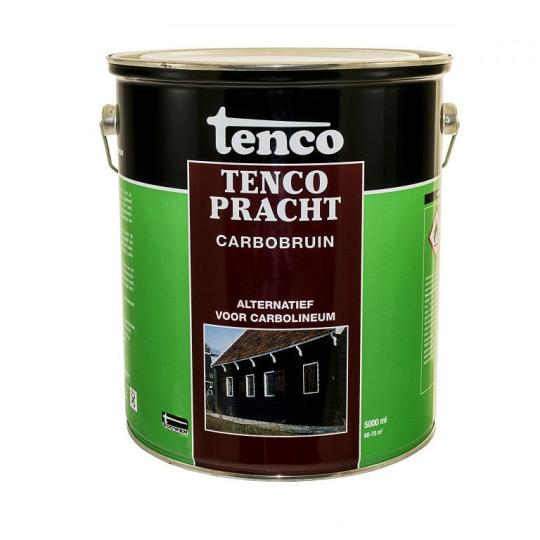 Tenco pracht carbobruin transparant zijdeglans bruin 5 l.