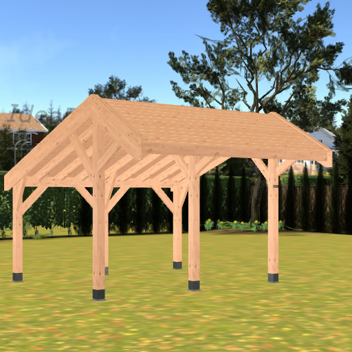 een voorbeeld van 3x4meter