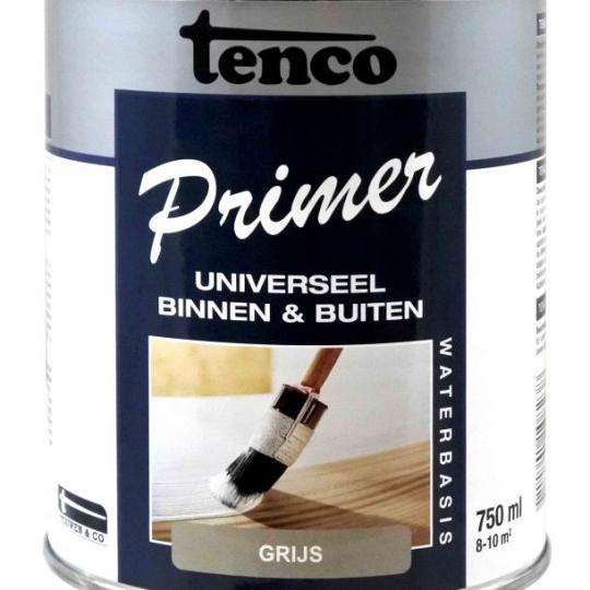 Tenco primer universeel wb dekkend mat grijs 0.75 l.