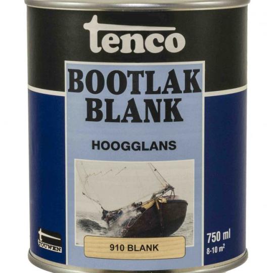 Tenco bootlak hg transparant hoogglans blank 0.75 l.
