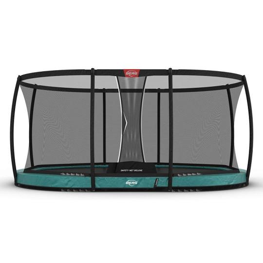BERG Grand Champion InGround 470 Green + Safety Net Deluxe