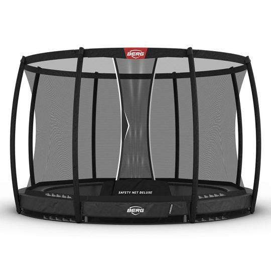 BERG Champion InGround 330 Grey + Safety Net Deluxe