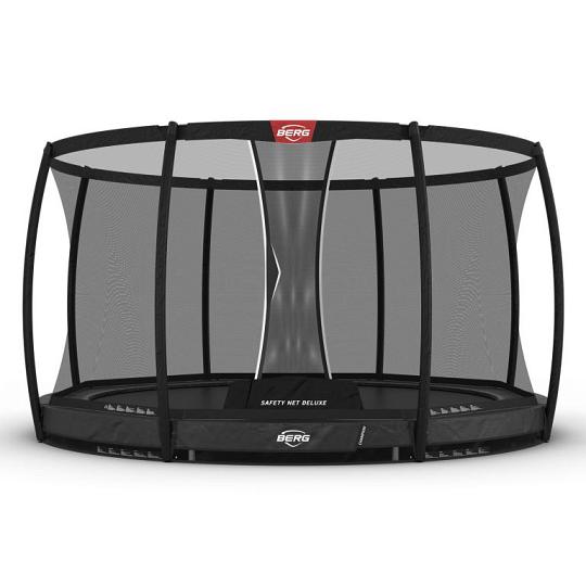 BERG Champion InGround 380 Grey + Safety Net Deluxe