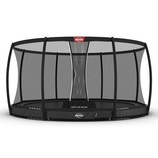 BERG Champion InGround 430 Grey + Safety Net Deluxe