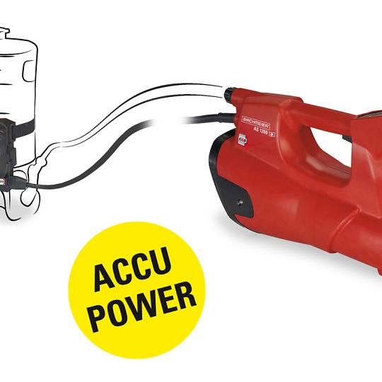 BIRCHMEIER AS1200 AC1 CAS SPUITCOMPR+ACCU+LADER