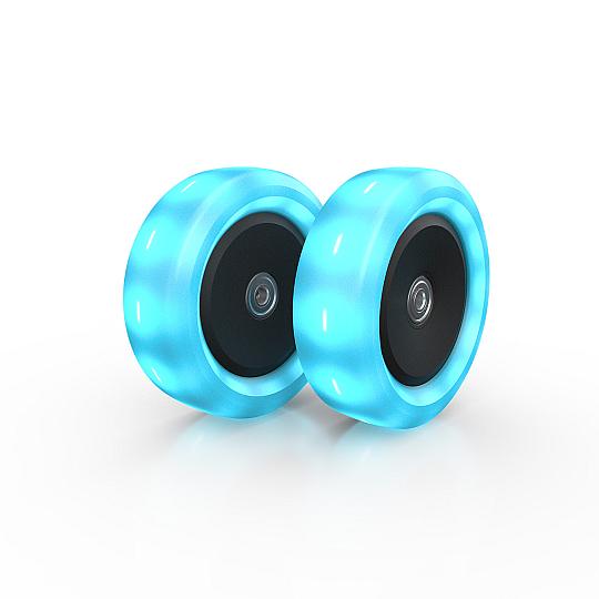 BERG Nexo Wheels 120x40mm Lights Blue