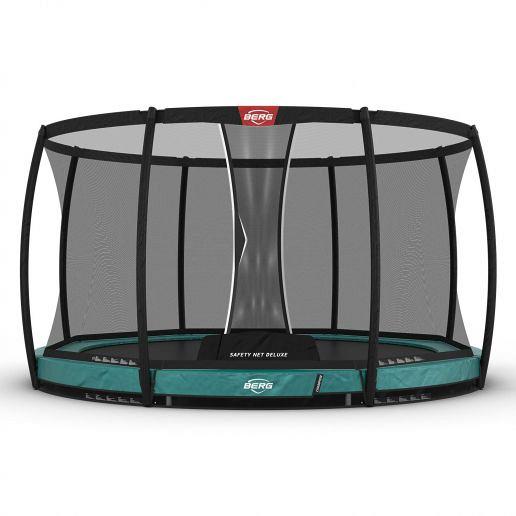 BERG Elite InGround 430 Green + Safety Net DLX XL