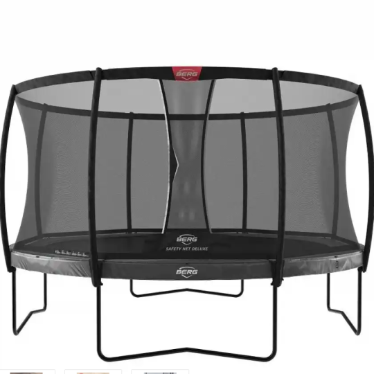 BERG Elite Regular 430 Grijs Levels + Safety Net DLX XL