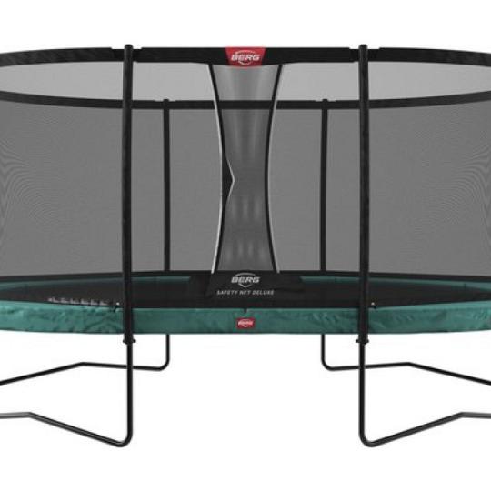 BERG Grand Champion Regular 350 Groen + Safety Net Deluxe