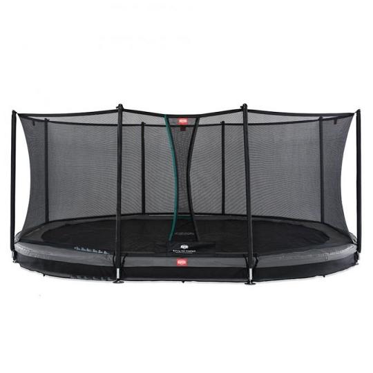 BERG Grand Favorit InGround 520 Grey + Safety Net Comfort