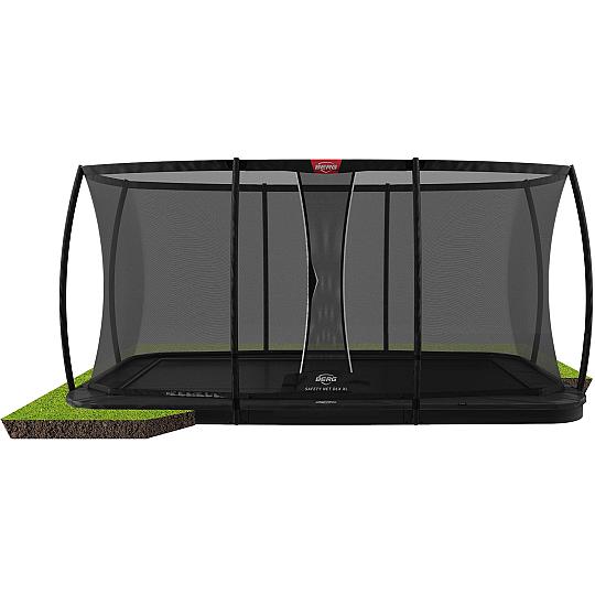 BERG Ultim Elite FlatGround 500 Black + Safety Net DLX XL