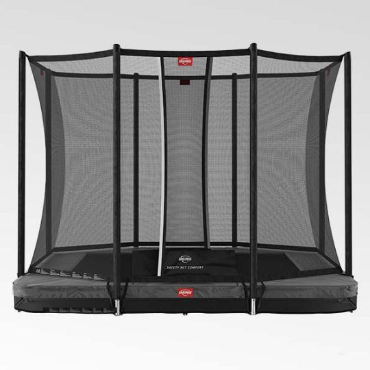 BERG Ultim Favorit InGround 280 Black + Safety Net Comfort