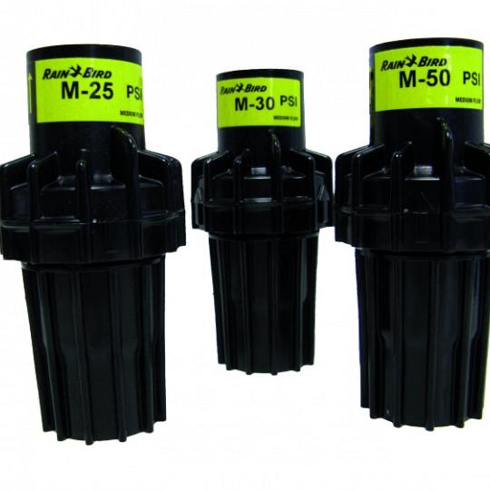 Rain Bird Drukreduceerventiel kunststof 3/4" binnendraad zwart type PSI-M50