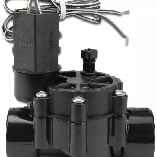 Rain Bird Magneetklepafsluiter glass-filled nylon 3" binnendraad 10bar 24VAC zwart type BER310023