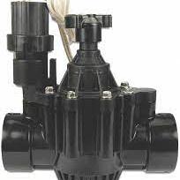 Rain Bird Magneetventiel glasvezel versterkt nylon 1" binnendraad 10bar 24VAC zwart type PGA