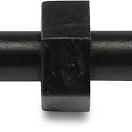 Rain Bird Verbindingspijpje PP 6 mm barbed 3,5bar zwart