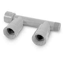 Rain Bird Verdeelstuk PVC 1" binnendraad x wartel binnendraad x buitendraad 10bar grijs type RB1201-210