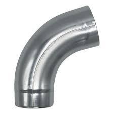 Bocht zink 80mm. 72 gr.