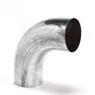 Bocht zink 80mm. verjongd 85 gr.