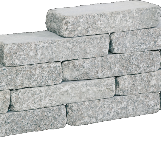 GRANIWALL GREY ROCKFACE 40X16X8CM