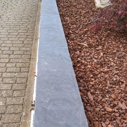 AFDEKPLAAT BLUE MOON ROCKFACE 100X25X4CM