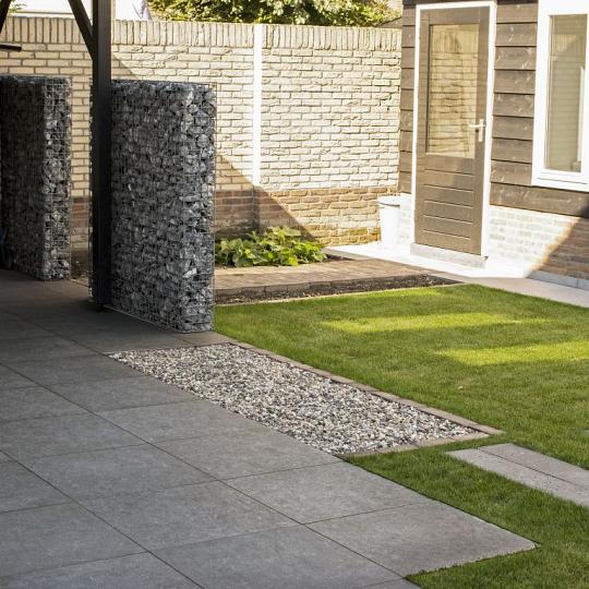 CERASUN Belgium Blue Dark 60x60x4 cm - een hoogwaardige keramische buitentegel