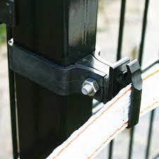 Isolator voor lint, kunststof, voor 60*40 mm palen