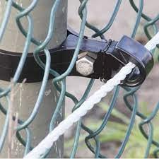 Isolator, kunststof voor draad/koord, voor ronde palen ø 60 mm