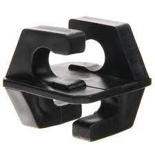 Klikisolatoren, zwart voor palen met een ø 6 mm