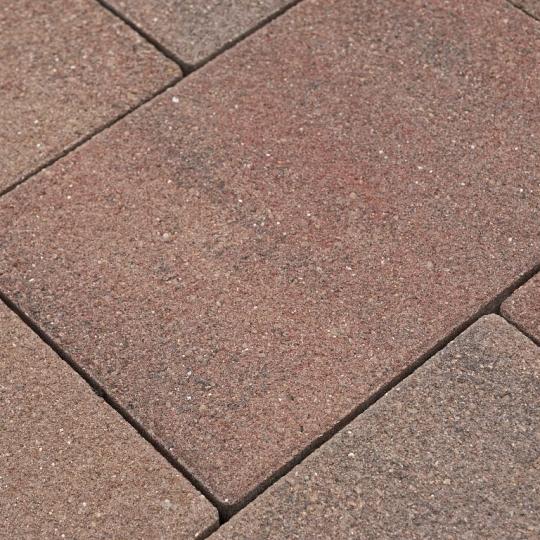 ELITON SUPREME LINEA 20×30×6 cm Adamello — compacte betontegel in bont/rode kleur