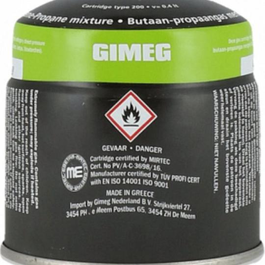 Cosi pierceable gas cartridge 190gr