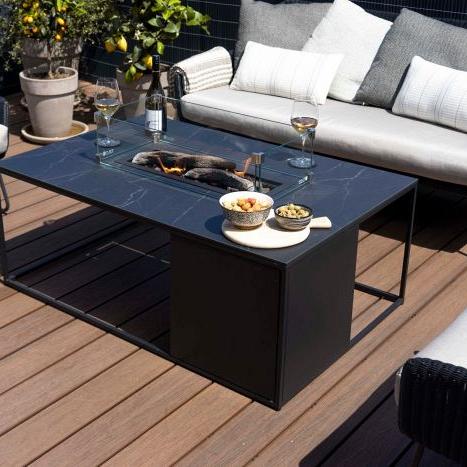 Cosidesign Line 120 met keramisch marmeren tafelblad