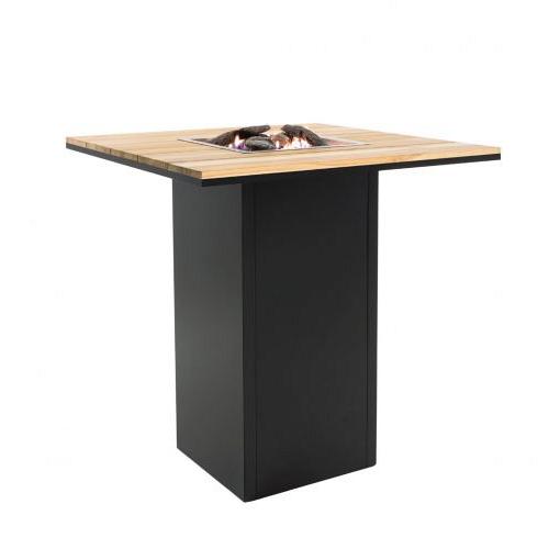 Cosiloft 100 bar table black frame / black top
