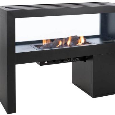 Cosivista 120 doorkijkhaard incl. achterpaneel