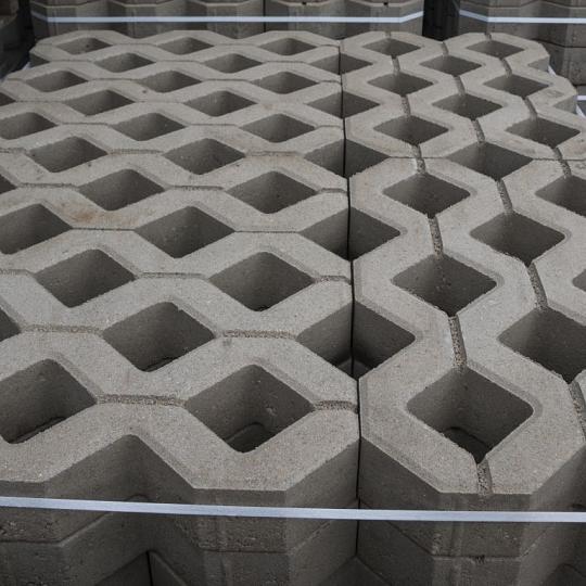 GRASTEGEL BETON 40X60X10CM GRIJS