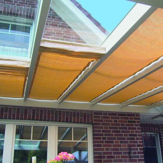 Harmonicadoek per ST TBV glas200cm Verst.grijs