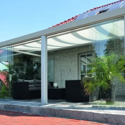 onder dak zonwering / doekTrend 200  (RAL***) 150x350