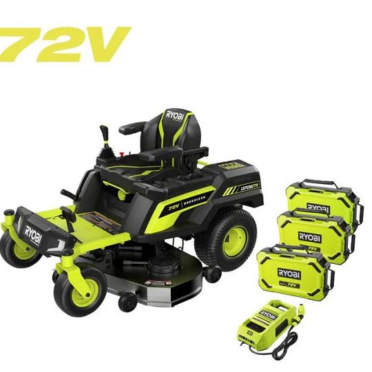 RYOBI ELEKTRISCHE ZITMAAIERS 72V RY72ZTRX137