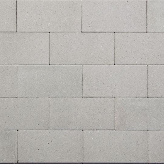 TUINTEGEL 15X30X5CM GRIJS MINI FACET