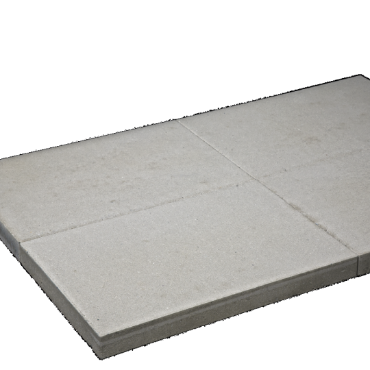 Tuintegel 40x60x5 cm Grijs met mini facet – moderne tegel met verfijnde uitstraling