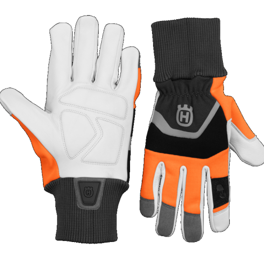 Gloves. Functional with saw protection  mt 10