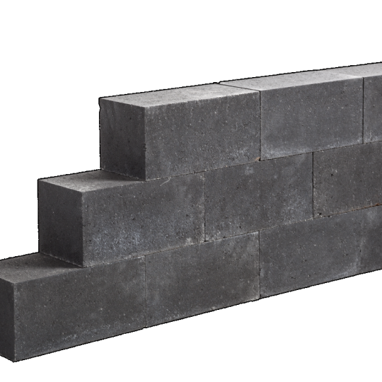 LINEA BLOCK BLACK 15X15X30CM