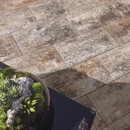 Smartton SE XXS Kilimanjaro 30x60x4 cm – compacte tegel met warme uitstraling